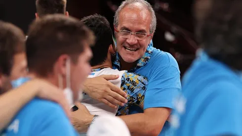 Marcelo Méndez, el DT de la Selección Argentina de Vóley que consiguió la medalla de Bronce en los Juegos Olímpicos de Tokio 2020.