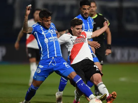 River no tuvo una buena noche y cayó ante Godoy Cruz
