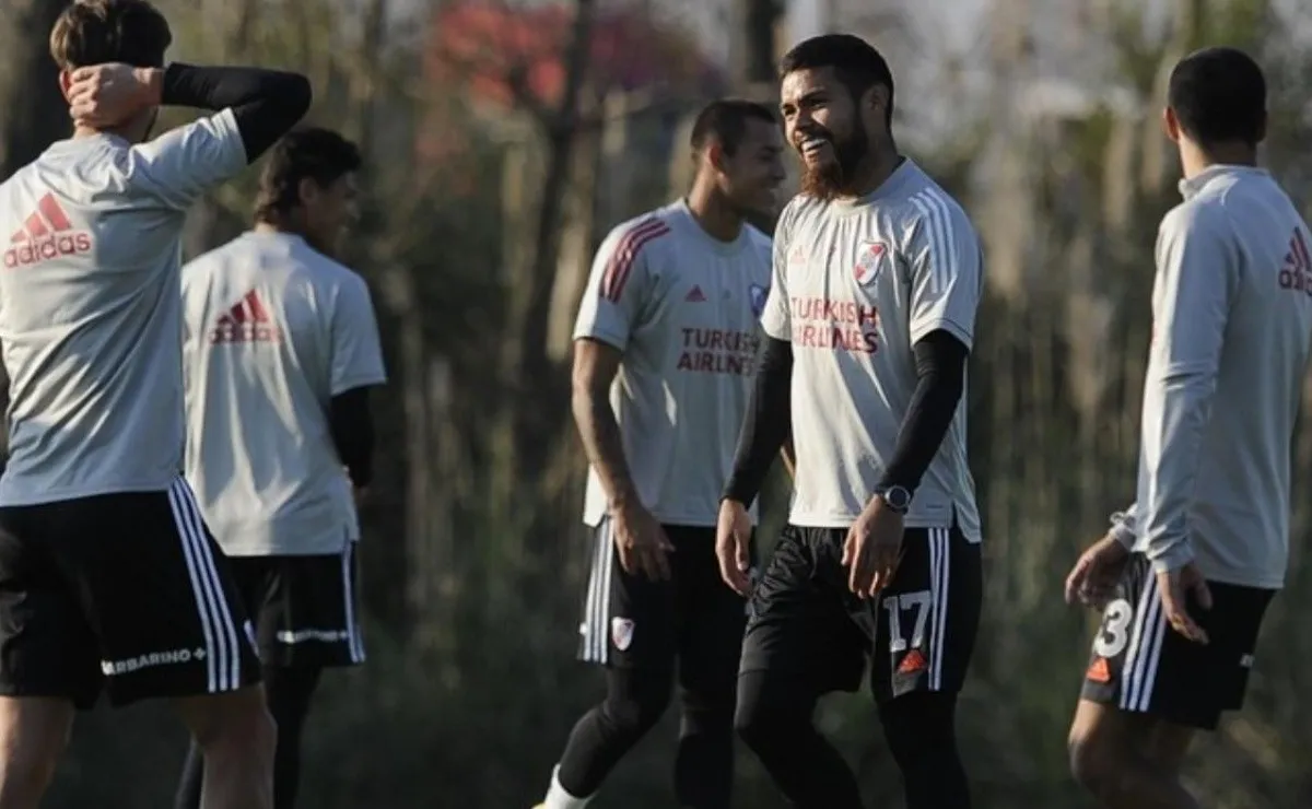 Este lunes será clave para saber si Suárez y Díaz pueden jugar el Superclásico.