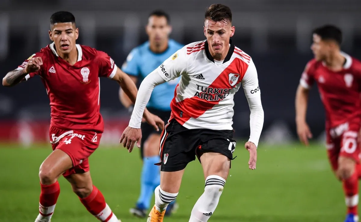 Braian Romero lleva cuatro goles en seis partidos con la camiseta de River.