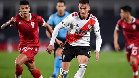 Braian Romero lleva cuatro goles en seis partidos con la camiseta de River.