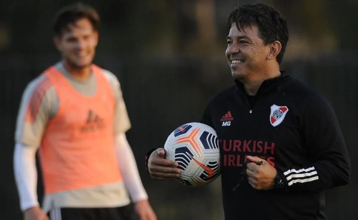 Marcelo Gallardo tiene un par de dudas para el partido de mañana