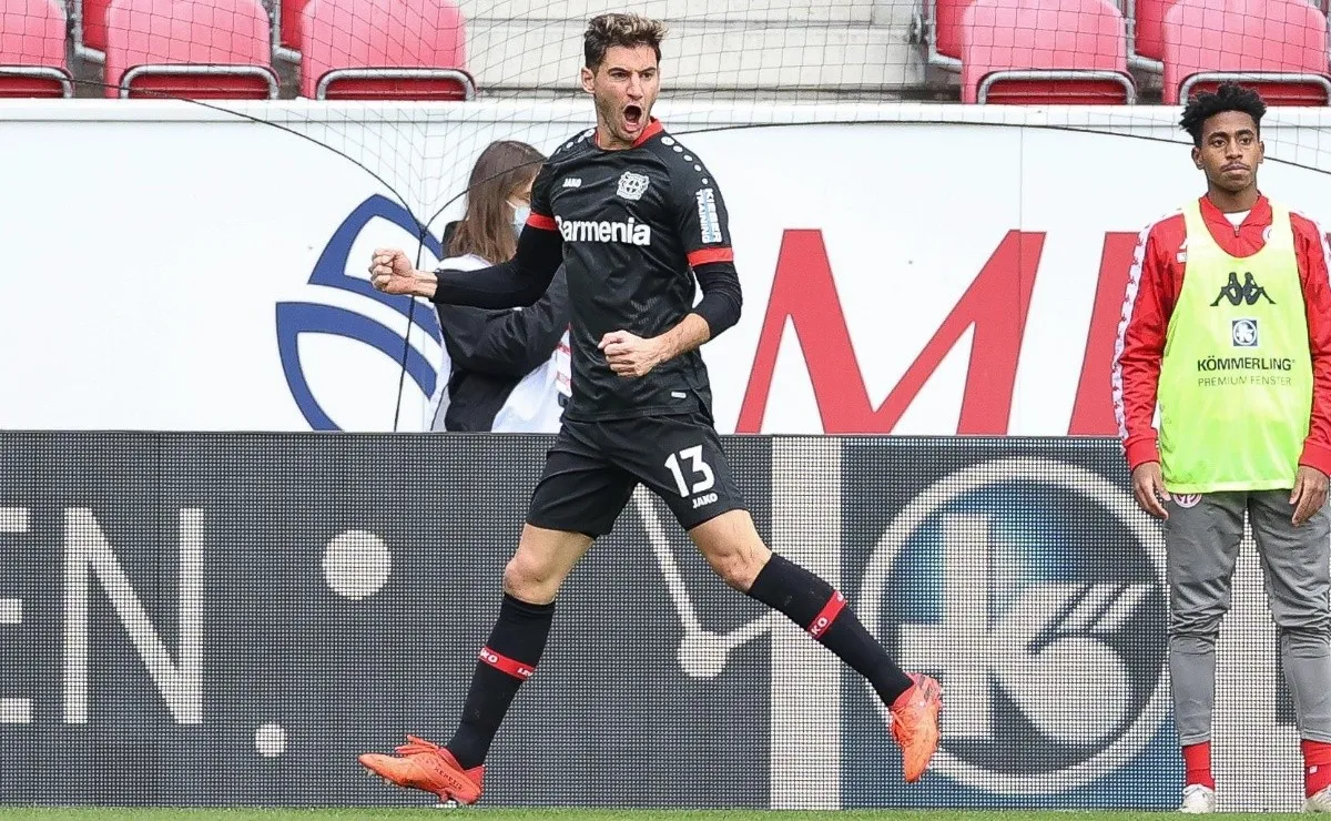 Lucas Alario, ex delantero de River, podría pasar del Bayer Leverkusen al Udinese de la Serie A.