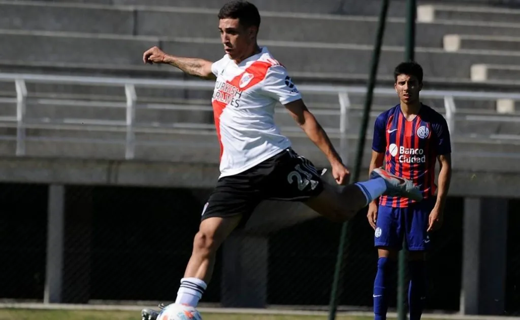 Santiago Montiel en su etapa con River
