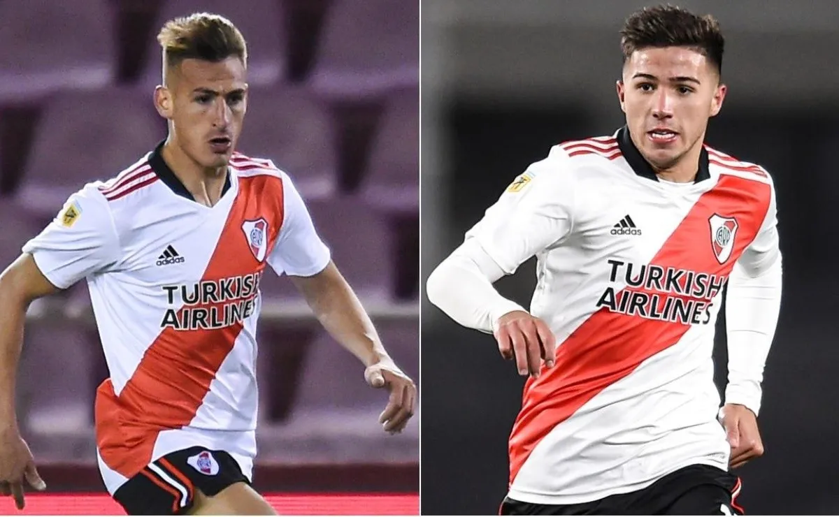 Braian Romero y Enzo Fernández fueron los únicos dos refuerzos de River en este mercado de pases, la baja más sensible fue la de Rafael Santos Borré.