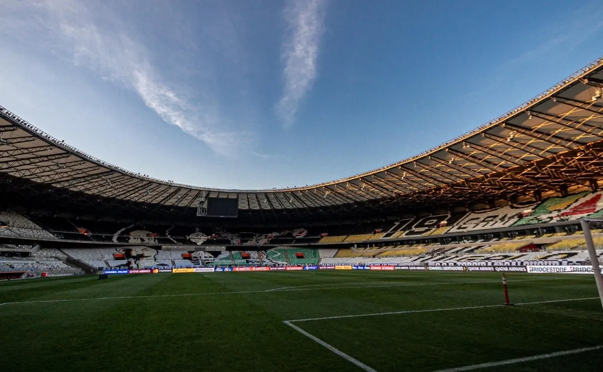 El Mineirao podrá recibir público de River en la ida.