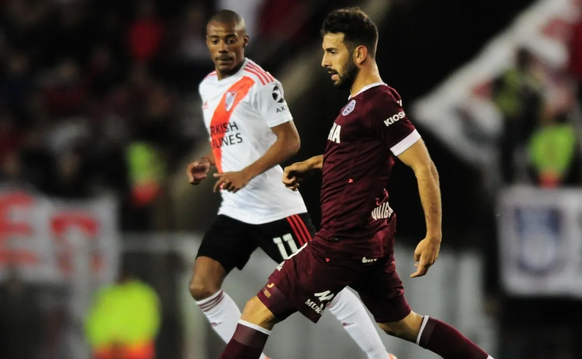River se impone en el historial contra Lanús.