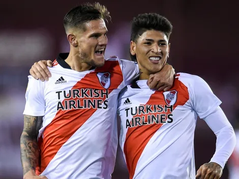 River golpeó en los momentos justos y goleó a Lanús