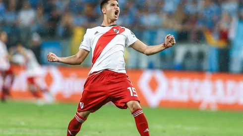 Exequiel Palacios, flamante campeón de la Copa América con la Selección Argentina, compartió en sus redes sociales una foto entrenándose con la ropa de River.