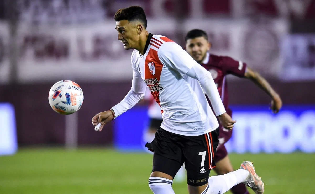El cordobés asustó a todo el banco de River al pedir el cambio.