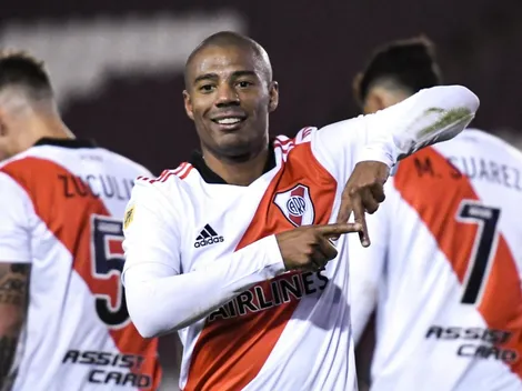 Los goles de River en una noche a puro fútbol