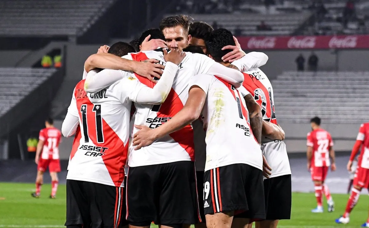 Es la séptima vez que River gana 4-0 con Gallardo en el banco.