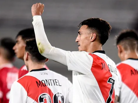 El lujoso partido de Matías Suárez