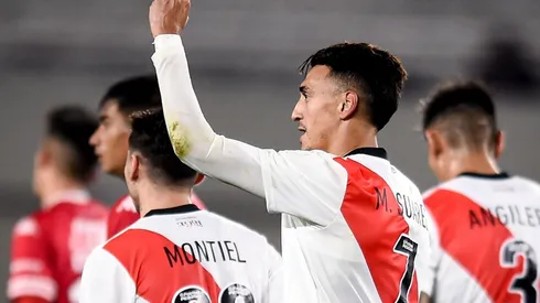 Matías Suárez coronó un partido extraordinario en la goleada de River.