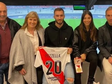 Pezzella estuvo presente en el Monumental