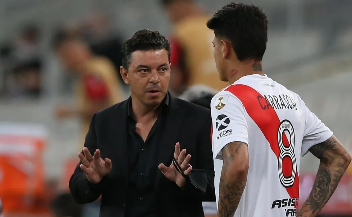 Marcelo Gallardo habló sobre el rendimiento de Jorge Carrascal frente a Unión