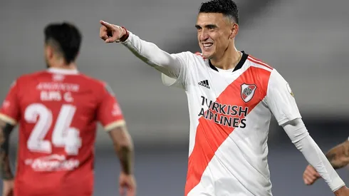 Matías Suárez marcó el tanto en la ida.