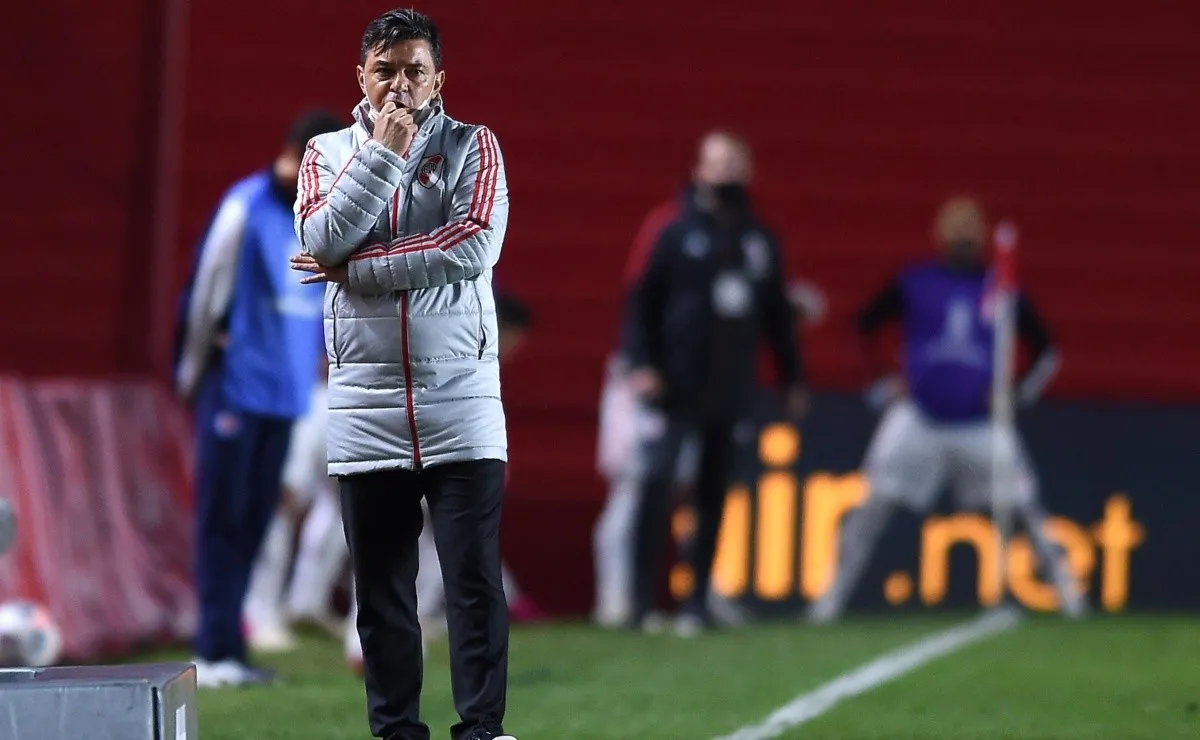 Marcelo Gallardo analizó la victoria de River por 2 a 0 ante Argentinos Juniors por la octavos de final de la Copa Libertadores.