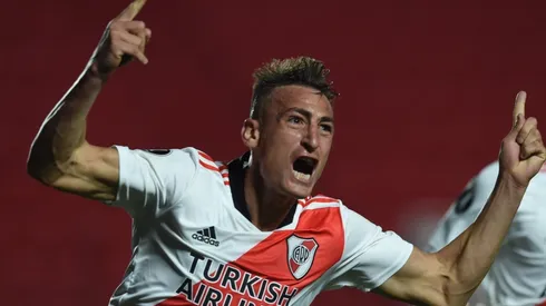 El delantero marcó ambos tantos del Millonario en el Diego Armando Maradona.