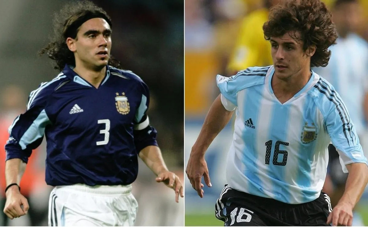 Juan Pablo Sorín pasó el Día del amigo con Pablo Aimar, con quien supo brillar en River y en la Selección Argentina.