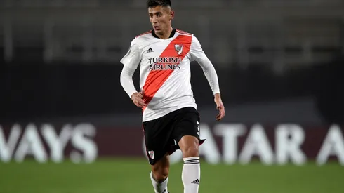Fabrizio Angileri podría ir al banco de suplentes en el duelo entre River y Colón por la primera fecha de la Liga Profesional, su lugar lo ocuparía Milton Casco.