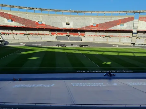 Así avanzan las obras en las tribunas del Monumental
