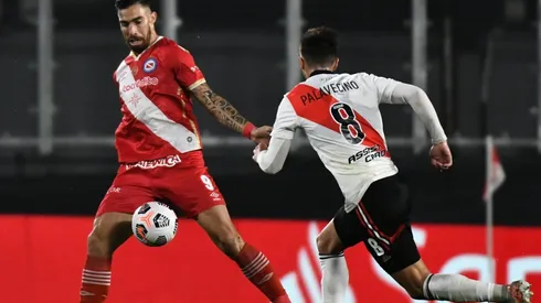 Gabriel Ávalos, delantero de Argentinos Juniors habló de la serie de octavos de final de la Copa Libertadores contra River y demás elogió a Braian Romero.