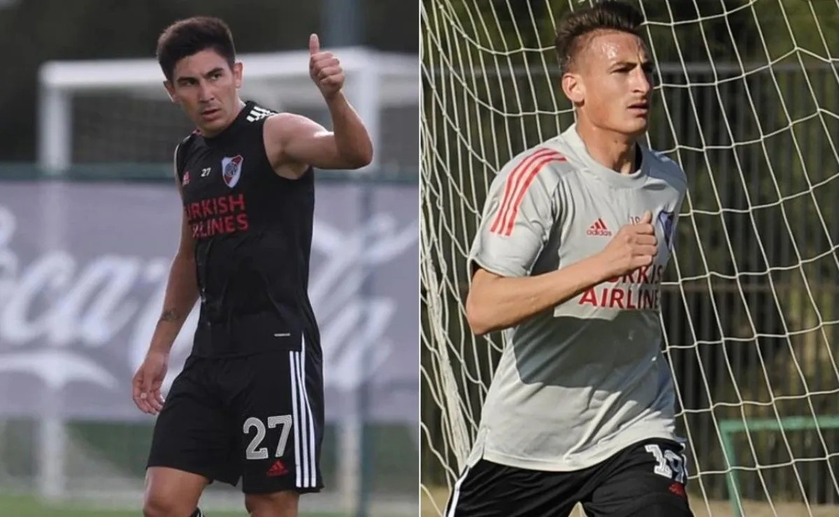 Agustín Fontana y Braian Romero pelean por ser el acompañante de Matías Suárez.