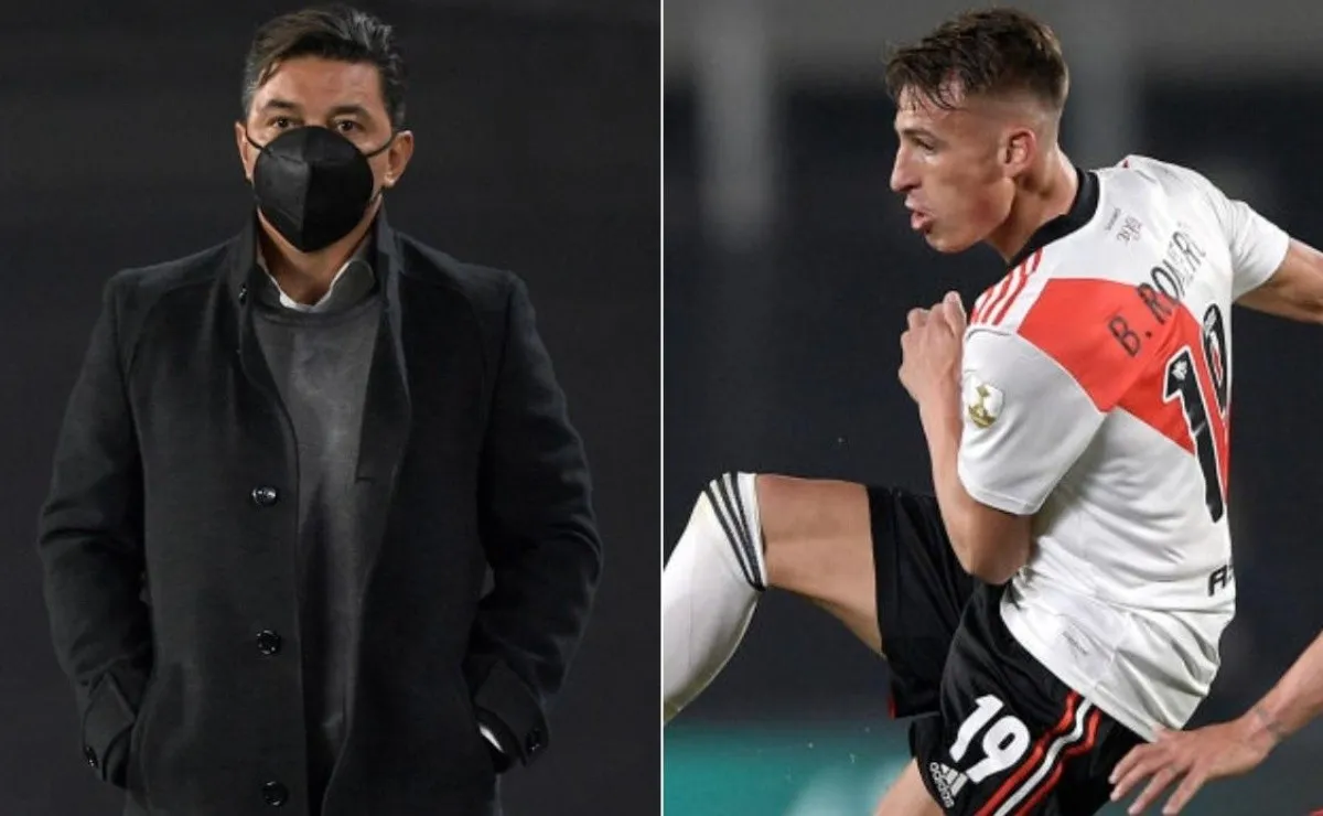 Marcelo Gallardo destacó el partido de Braian Romero