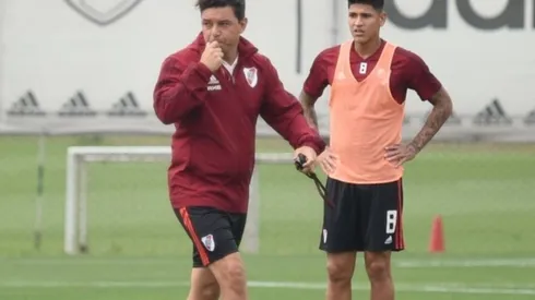 Marcelo Gallardo le dio descanso a los futbolistas de River este jueves