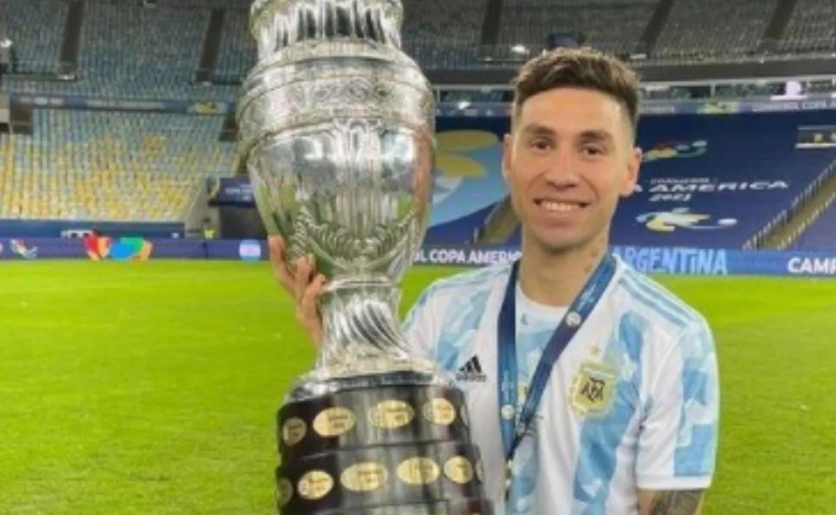 Gonzalo Montiel fue una de las figuras en la victoria de Argentina