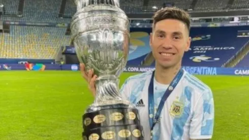 Gonzalo Montiel fue una de las figuras en la victoria de Argentina