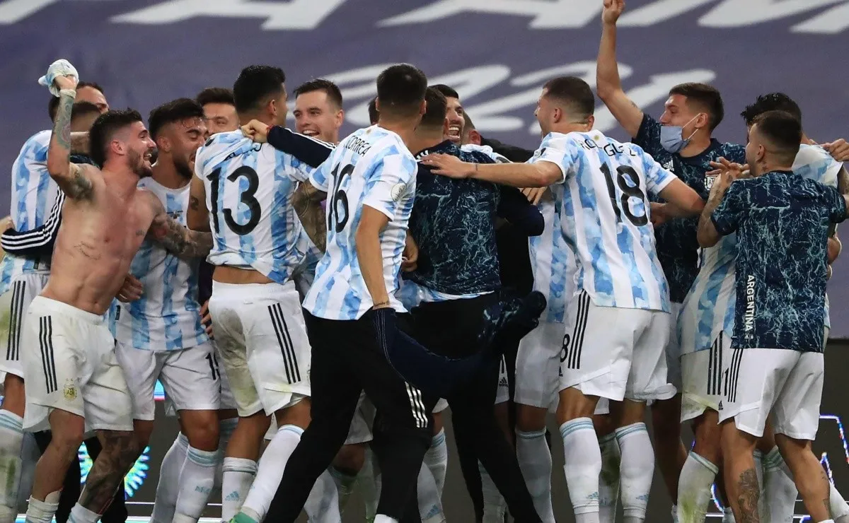 La Selección venció a Brasil en el Maracaná.
