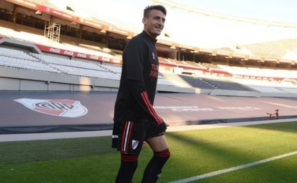 Braian Romero se mostró con mucha confianza en los entrenamientos.