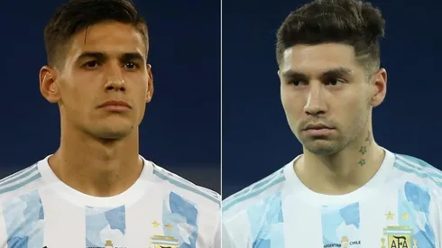 Lucas Martínez Quarta, ex River, publicó una historia en su cuenta de Instagram junto a Gonzalo Montiel y expresó el deseo de ganar la Copa América ante Brasil.