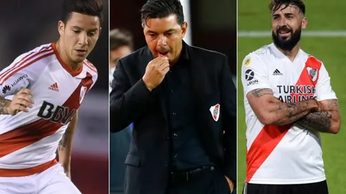 El DT de River habló sobre la realidad de los dos delanteros.