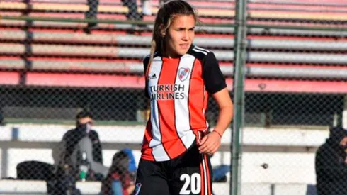 Victoria Costa juega como extremo, llegó a River a mediados de 2020 y en los últimos partidos se convirtió en una jugadora fundamental para el equipo de Daniel Reyes.