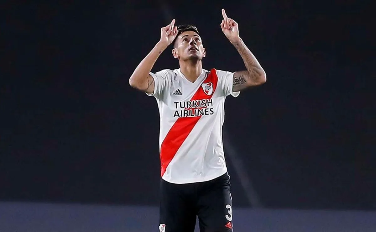 Fabrizio Angileri habló de su futuro en River, las posibilidades de ir a la Selección, su época como número 9 y recordó el duelo ante Santa Fe.