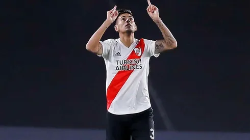 Fabrizio Angileri habló de su futuro en River, las posibilidades de ir a la Selección, su época como número 9 y recordó el duelo ante Santa Fe.