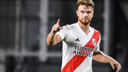 Lucas Beltrán está en la órbita de Colón de Santa Fe, el primer rival de River en la próxima Liga Profesional.