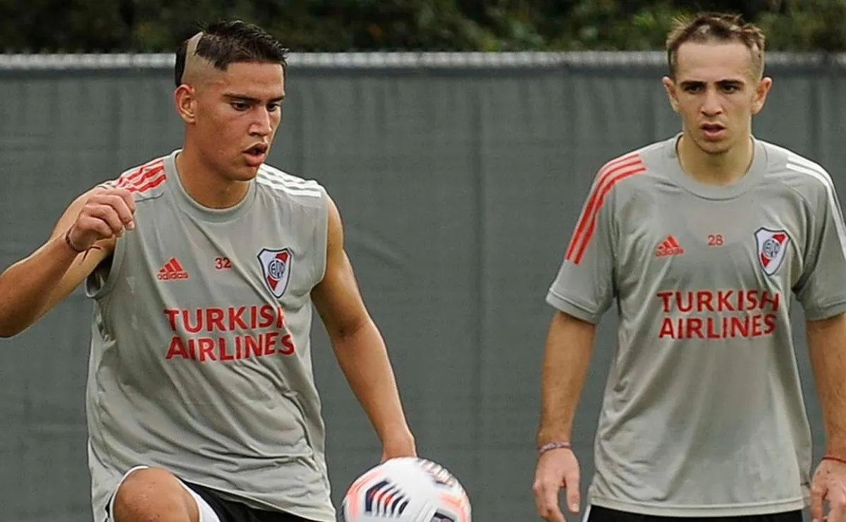 Dos juveniles no estarán a disposición de Marcelo Gallardo para el amistoso del próximo domingo entre River y The Villages en Orlando.