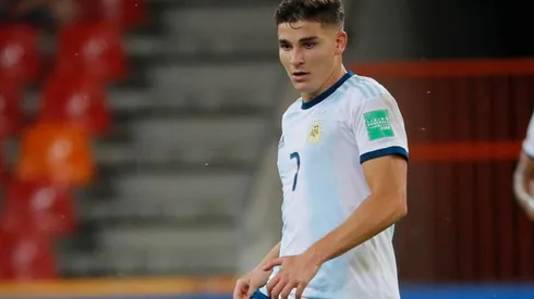 Julián Álvarez es pretendido para ir a los Juegos Olímpicos.