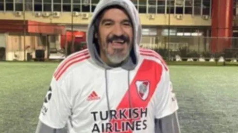 El ídolo de River sigue tirando magia en el fútbol Senior