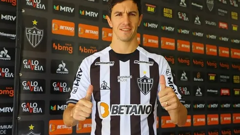 Nacho volvió a los entrenamientos en Atlético Mineiro luego del coronavirus