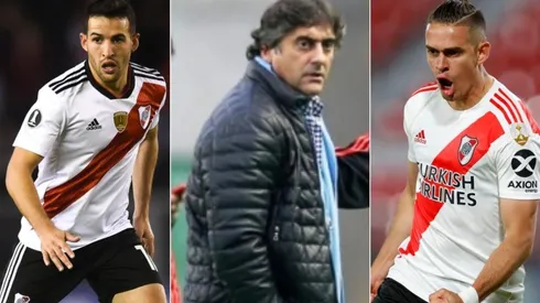 El mánager de River se refirió a la chance de retener a Rafael Borré y de contratar a Camilo Mayada