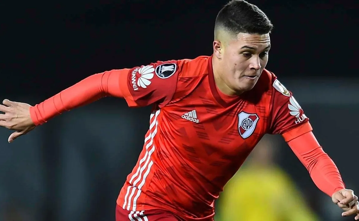 Juan Fernando Quintero recordó su paso por River a través de su cuenta de Instagram, el talentoso volante replicó la historia de un hincha con una imagen simbólica.