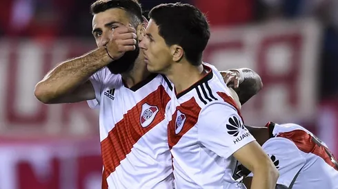 Lucas Pratto y Nacho Fertnández compartieron vacaciones en México.