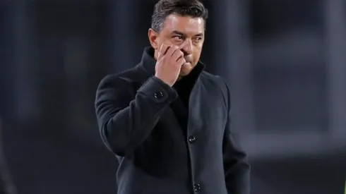 Marcelo Gallardo planifica el equipo para jugar frente a Argentinos por la Libertadores.