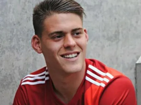 Girotti y su poder de gol en los entrenamientos