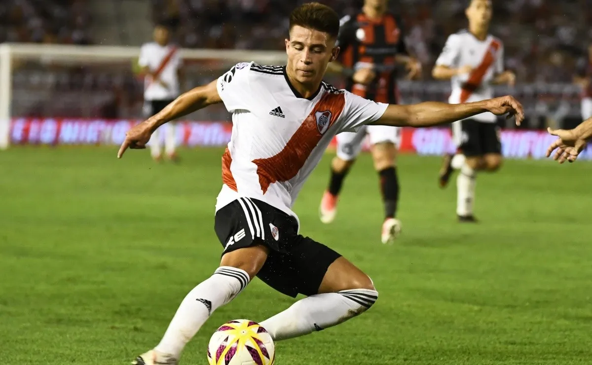 Alan Marcel Picazzo, que debutó en River en 2017 de la mano de Marcelo Gallardo utilizó una publicación de La Página Millonaria para chicanear al eterno rival.